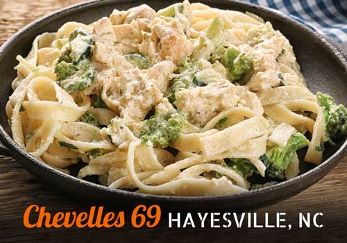 Weekly specials for Chevelles 69, Hayesville, NC